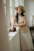 ROEZY ASYMMETRICAL TOP (BEIGE) ROEZY ASYMMETRICAL TOP (BEIGE)