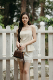 MINZY PEPLUM CAMI TOP (BEIGE) MINZY PEPLUM CAMI TOP (BEIGE)