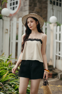 AMARA LOOSE FIT CAMI TOP (BEIGE)