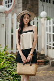 AMARA LOOSE FIT CAMI TOP (BEIGE)