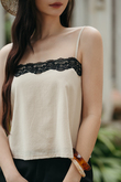 AMARA LOOSE FIT CAMI TOP (BEIGE)