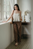 AMARA LOOSE FIT CAMI TOP (3D FLORAL)