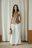 KARTIER CRISS CROSS TOP (BROWN) KARTIER CRISS CROSS TOP (BROWN)
