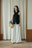 KARTIER CRISS CROSS TOP (BLACK)