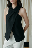 KARTIER CRISS CROSS TOP (BLACK)
