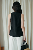 KARTIER CRISS CROSS TOP (BLACK)