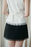ALISA HALTER NECK LACE TOP (WHITE) ALISA HALTER NECK LACE TOP (WHITE)