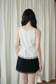 ALISA HALTER NECK LACE TOP (WHITE) ALISA HALTER NECK LACE TOP (WHITE)