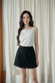 DANNY A-LINE SKORT (BLACK)