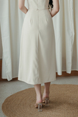 SERAPHINA OVERLAP SKIRT (CREAM) SERAPHINA OVERLAP SKIRT (CREAM)
