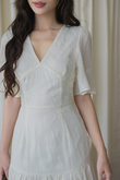 FRANCESCA TIERED MAXI DRESS (CREAM FLORAL) FRANCESCA TIERED MAXI DRESS (CREAM FLORAL)