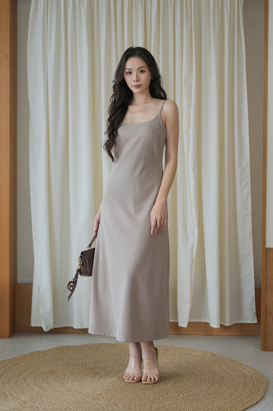 BRITNEY CAMISOLE DRESS (OAT) 