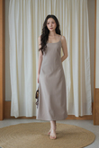 BRITNEY CAMISOLE DRESS (OAT) 