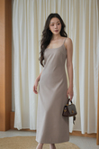 BRITNEY CAMISOLE DRESS (OAT) 