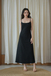 BRITNEY CAMISOLE DRESS (BLACK) 