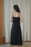 BRITNEY CAMISOLE DRESS (BLACK) 
