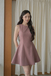 WAYTT ROUND NECK MINI DRESS (PINK) 