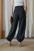 LILY HIGH WAISTED LANTERN PANTS (BLACK) LILY HIGH WAISTED LANTERN PANTS (BLACK)