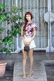 EMORI CHEONGSAM TOP (RED FLORAL)