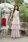 GRACIELA TIERED MAXI DRESS (FLORAL) GRACIELA TIERED MAXI DRESS (FLORAL)