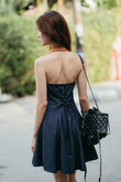 MIREYA BACKLESS MINI DRESS (BLUE)