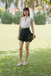 ADRIAN HIGH WAISTED SHORTS (BLUE)
