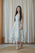 RANNY CAMI MIDI DRESS (GREEN FLORAL) 
