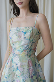 RANNY CAMI MIDI DRESS (GREEN FLORAL) RANNY CAMI MIDI DRESS (GREEN FLORAL)