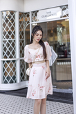 WENSY HIGH WAISTED SKIRT (PINK FLORAL)